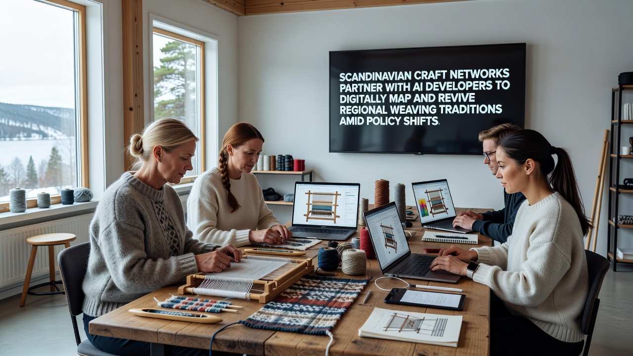 Regional Weaving Heritage Gains New Life Through AI Partnerships in Nordic Countries